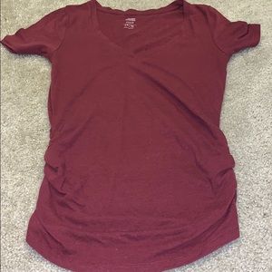 Fitted maternity t shirt